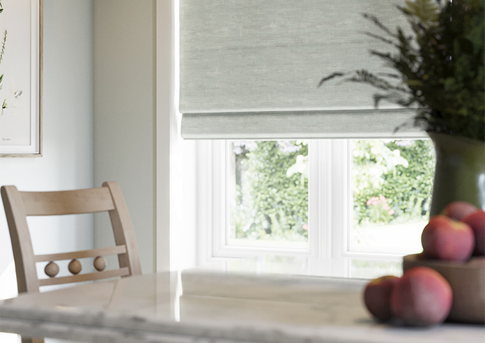 Laura Ashley Whinfell, Duck Egg - Twist&Fit Roman Blind - Image 5